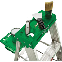 Step Ladder with Pail Shelf, 8', Aluminum, 225 lbs. Capacity, Type 2 VD566 | Ontario Packaging