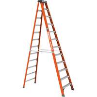 Step Ladder, 12', Fibreglass, 375 lbs. Capacity, Type 1AA Ontario Packaging