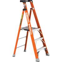 Safespace Platform Step Ladder, 3', 300 lbs. Cap. Ontario Packaging