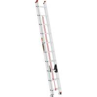 Jobsite Series Extension Ladder, 200 lbs. Cap., 20' H, Grade 3 Ontario Packaging