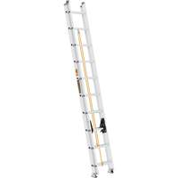 Jobsite Series Extension Ladder, 225 lbs. Cap., 20' H, Grade 2 Ontario Packaging