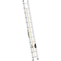 Jobsite Series Extension Ladder, 225 lbs. Cap., 24' H, Grade 2 Ontario Packaging