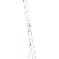 Jobsite Series Extension Ladder, 225 lbs. Cap., 24' H, Grade 2 Ontario Packaging
