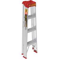 Step Ladder, 4', Aluminum, 200 lbs. Capacity, Type 3 Ontario Packaging