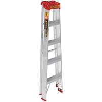 Step Ladder, 5', Aluminum, 200 lbs. Capacity, Type 3 Ontario Packaging