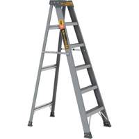 Step Ladder, 6', Fibreglass, 225 lbs. Capacity, Type 2 Ontario Packaging