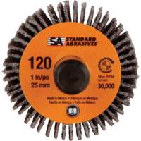 Standard Abrasives™ Flap Wheel, Aluminum Oxide, 120 Grit, 1" x 1" x 1/4" VE680 | Ontario Packaging