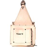 Porte-outils pour &eacute;lectricien et travaux d'entretien, Cuir, 17 pochettes, Beige Ontario Packaging