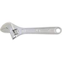 Adjustable Wrench, 6" L, 3/4" Max Width, Chrome VE974 | Ontario Packaging