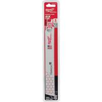 Lame The Torch Ice Hardened Sawzall, Bim&eacute;tal, 10 Dents par pouce, 9" lo x 1" la Ontario Packaging