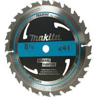 Carbide-Tipped Circular Framing Saw Blade, 8-1/4", 24 Teeth, Wood Use Ontario Packaging