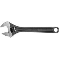 Adjustable Wrench, 10" L, Black Oxide Ontario Packaging