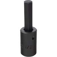 Socket Bit, Hex, 1/2" x 3-5/8" L, 1/2" Drive Ontario Packaging