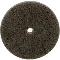 Standard Abrasives Unitized Wheel, 3" x 1/4", 1/4" Arbor, Fine Grit, Aluminum Oxide Ontario Packaging