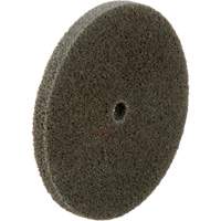 Standard Abrasives Unitized Wheel, 3" x 1/4", 1/4" Arbor, Fine Grit, Aluminum Oxide Ontario Packaging