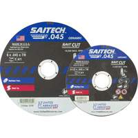 Meule &agrave; tronçonner, 14" x 0,045", Arbre de 5/8", Type 1, Oxyde d'aluminium/C&eacute;ramique, 19000 Tr/min Ontario Packaging