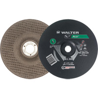 Aluminium Depressed Centre Grinding Wheels, 9" x 1/4", 7/8" Arbor, Type 27 Ontario Packaging