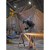 Meule &agrave; tronçonner Zipcut, 4-1/2" x 3/64", Arbre de 7/8", Type 1, Oxyde d'aluminium, 13 300 Tr/min Ontario Packaging