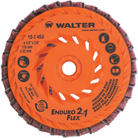 Enduro-Flex 2-in-1 Flap Disc, 4-1/2" x 5/8"-11, 80 Grit, Ceramic Ontario Packaging