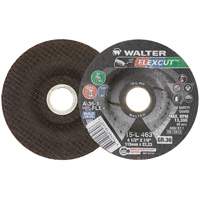 FLEXCUT™ Grinding Wheel, 4-1/2", 36 Grit, Aluminum Oxide, 7/8", 13300 RPM, Type 29 VV692 | Ontario Packaging