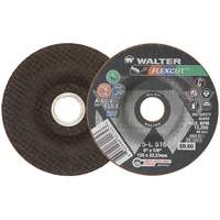 FLEXCUT™ Grinding Wheel, 5", 60 Grit, Aluminum Oxide, 7/8", 12200 RPM, Type 29 VV709 | Ontario Packaging