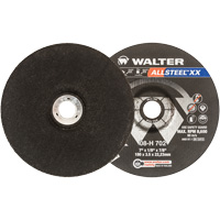 Allsteel™ XX Depressed Centre Grinding Wheels, 7" x 1/8", 7/8" arbor, Type 27 VV722 | Ontario Packaging
