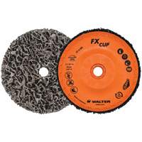 FX™ Cleaning Cup Disc, 5" Dia., Aluminum Oxide VV828 | Ontario Packaging