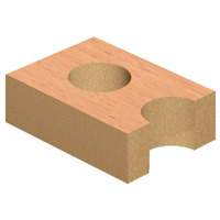 Forets pour trou de passage &agrave; pointes au carbure, Diam&egrave;tre de 2/5" Ontario Packaging