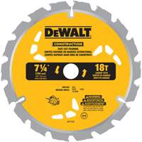 Fast Cut Framing Carbide-Tipped Saw Blade, 7-1/4", 18 Teeth, Wood Use WP534 | Ontario Packaging