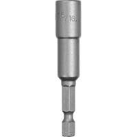 Nut Driver, 5/16" Tip, 1/4" Drive, 2-9/16" L, Magnetic WP841 | Ontario Packaging