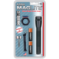 Mini&reg; Flashlights, Incandescent, 14 Lumens, AA Batteries Ontario Packaging