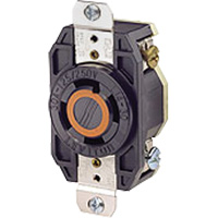 Prise encastr&eacute;e mise &agrave; la terre simple &agrave; trois bornes et quatre fils Ontario Packaging