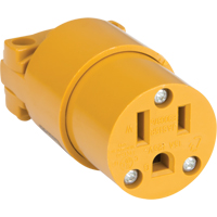 PVC Grounding Connector, 5-15R, Plastic XE673 | Ontario Packaging