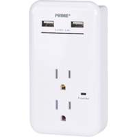Prime&reg; USB Charger with Surge Protector Ontario Packaging