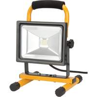 Portable Work Light, LED, 20 W, 2500 Lumens, Aluminum Housing Ontario Packaging