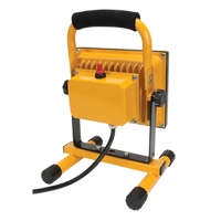 Portable Work Light, LED, 20 W, 2500 Lumens, Aluminum Housing Ontario Packaging