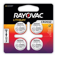 CR2032 Lithium Coin Cell Batteries, 3 V XG858 | Ontario Packaging
