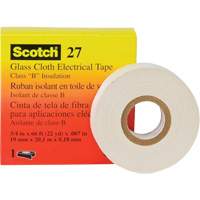 Scotch<sup>®</sup> 27 Glass Cloth Electrical Tape, 12 mm (1/2") W x 20 m (66') L XH289 | Ontario Packaging