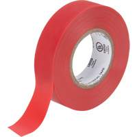Electrical Tape, 19 mm (3/4") x 18 M (60'), Red, 7 mils XH383 | Ontario Packaging