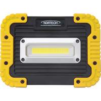 Portable Work Light, LED, 10 W, 1000 Lumens, Plastic Housing Ontario Packaging