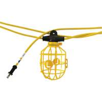 Heavy-Duty Moulded Stringlights, 5 Lights, 600" L, Plastic Housing XH643 | Ontario Packaging