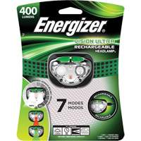 Vision Ultra Headlight, LED, 400 Lumens, 4 Hrs. Run Time, Rechargeable Batteries XI043 | Ontario Packaging