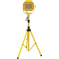 Explosion Proof Floodlight with Tripod, LED, 40 W, 5600 Lumens, Aluminum Housing XJ041 | Ontario Packaging