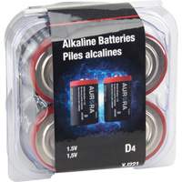 Industrial Alkaline Batteries, D, 1.5 V XJ221 | Ontario Packaging