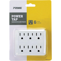 Power Tap, 6 Outlet(s), 15 A, 1875 W, 125 V Ontario Packaging