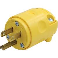 Replacement Plug, PVC, 15 A, 125 V XJ241 | Ontario Packaging