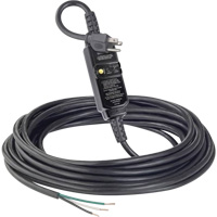 Self-Test Automatic Reset GFCI Cord Set, 120 VAC, 15 A, 37' Cord XJ279 | Ontario Packaging