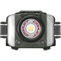 Lampe frontale FL97R &agrave; trois couleurs avec syst&egrave;me Twist Focus et commande vocale, DEL, 830 lumens, 2 hres de fonctionnement, piles Rechargeable Ontario Packaging