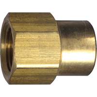 Reduced Pipe Coupling, Brass, 1/2" x 3/8" YA525 | Ontario Packaging