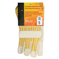 Fitters Patch Palm Gloves, Large, Grain Cowhide Palm, Cotton Inner Lining YC386R | Ontario Packaging